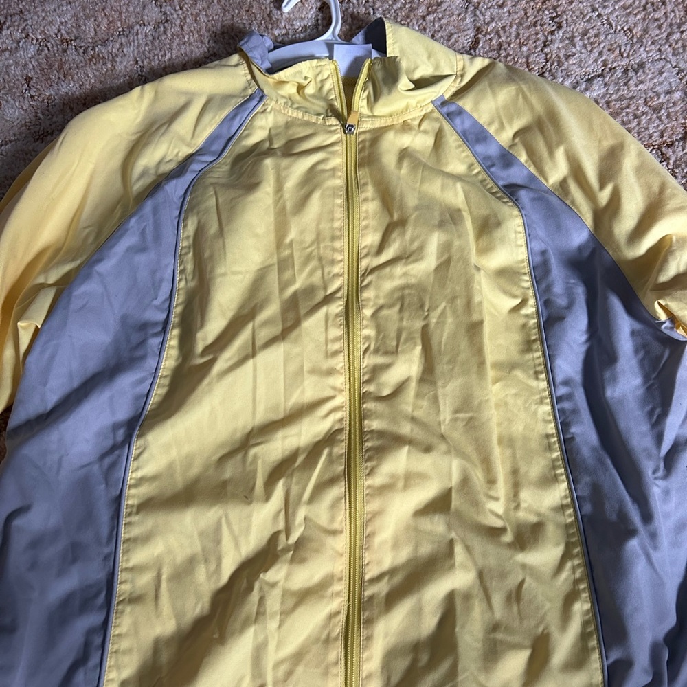 Yellow Windbreaker